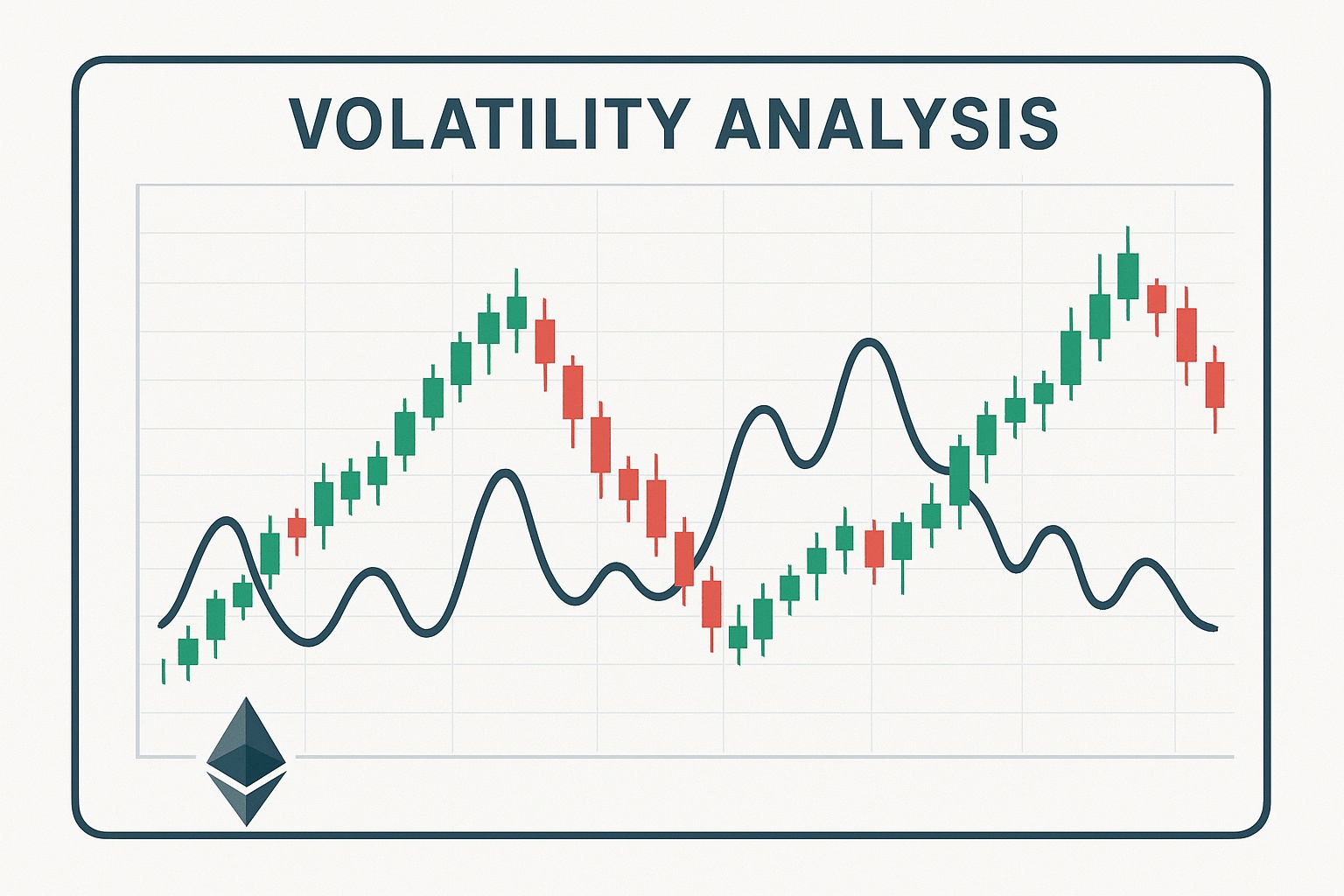 Ethereum price trend visualization