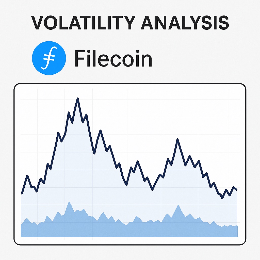 Filecoin price trend visualization