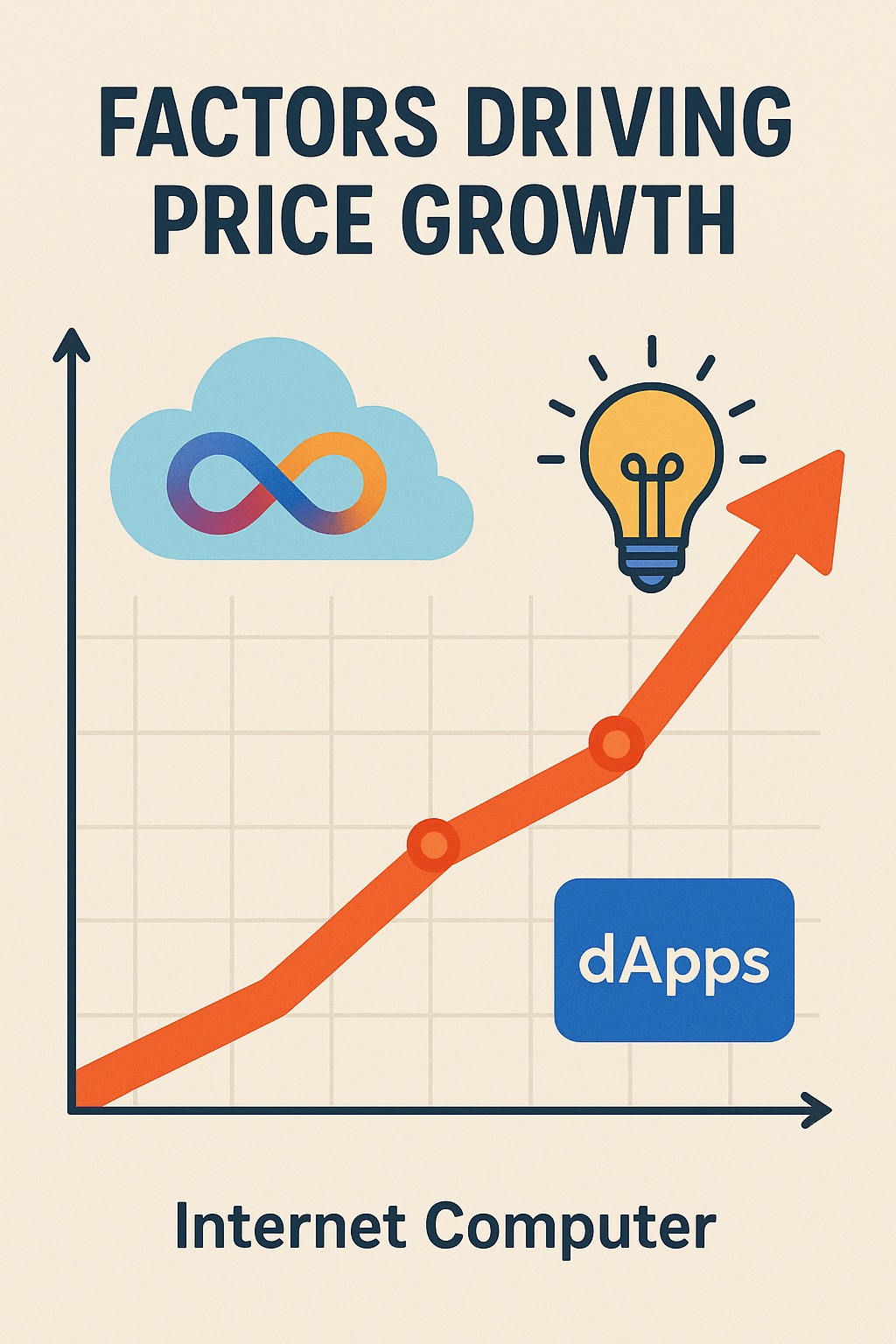 Internet Computer market strength visualization