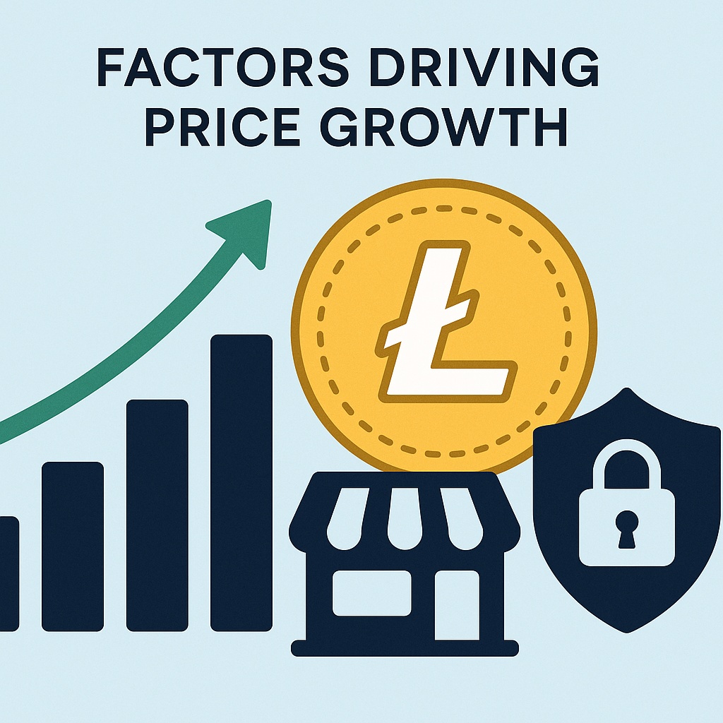 Litecoin market strength visualization