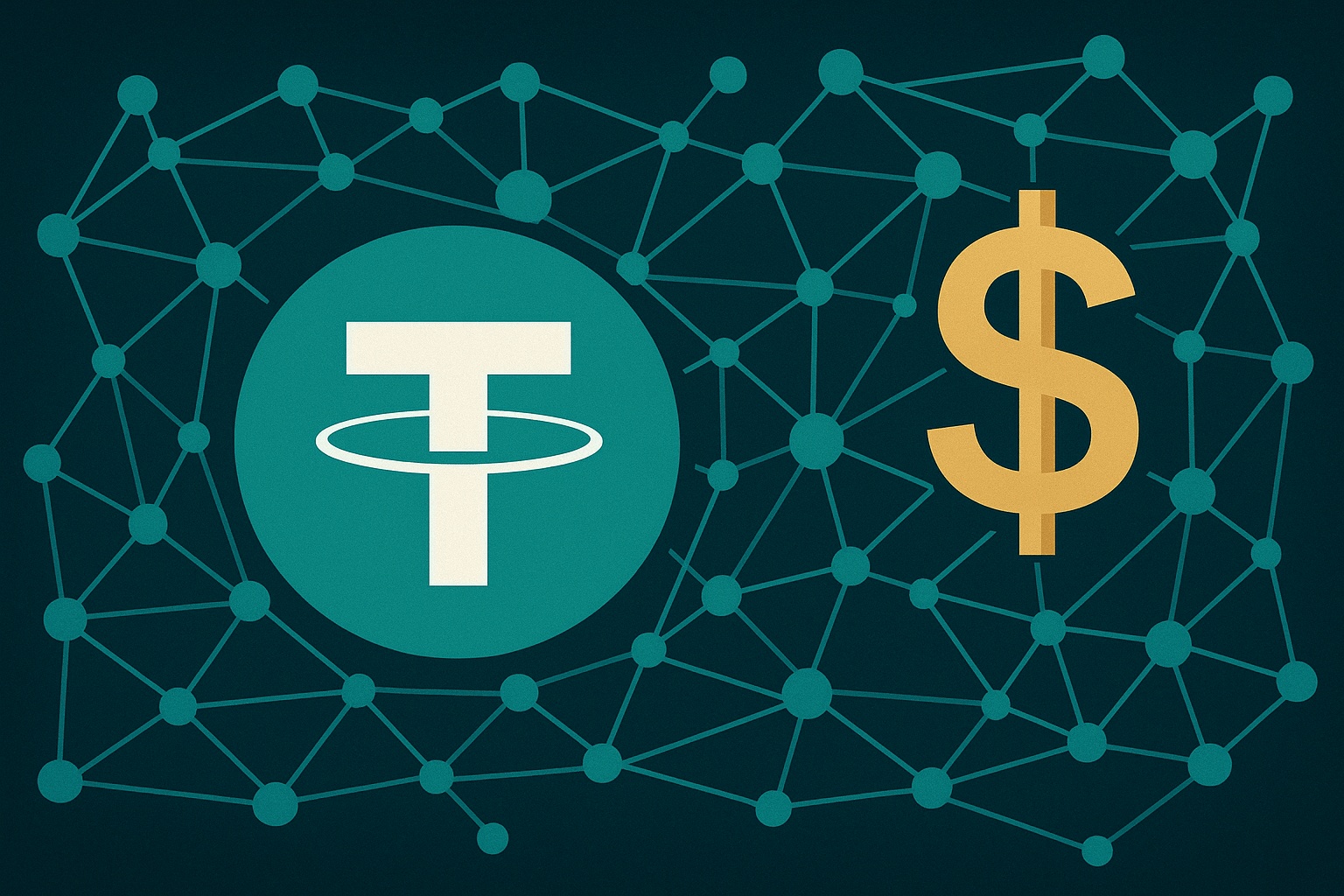Tether market strength visualization