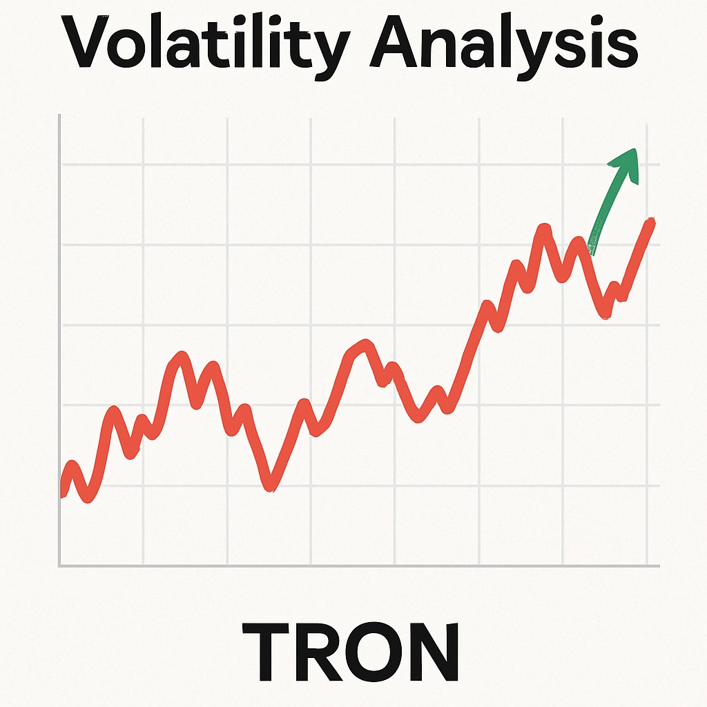 TRON price trend visualization