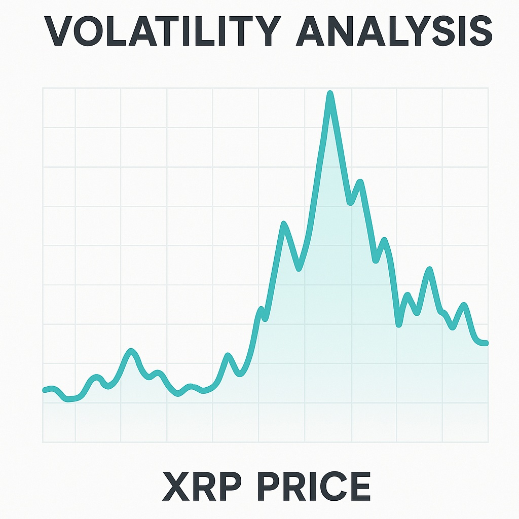 XRP price trend visualization